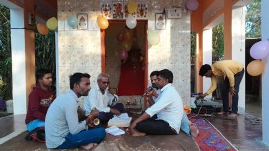 Photo of हनुमान जन्मोत्सव पर भरोखन मंदिर पर हुआ सुंदरकांड का पाठ,रायपुर गेट पर पिलाया गया शरबत 