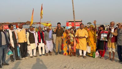 Photo of गधियाँवा से निःशुल्क महाकुंभ स्नान बस सेवा यात्रा में बड़ी संख्या में सम्मलित हुए श्रद्धालु 